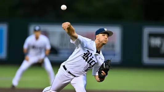 May 9, 2023: The Rice Owls host University of Incarnate Word Cardinals at Reckling Park in Houston, Texas.   (Mandatory Credit: Maria Lysaker | Rice Athletics)