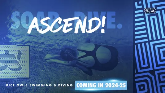 Rice University will reinstate women’s diving as a varsity program beginning with the 2024-25 academic year, Director of Athletics Tommy McClelland announced on Tuesday.