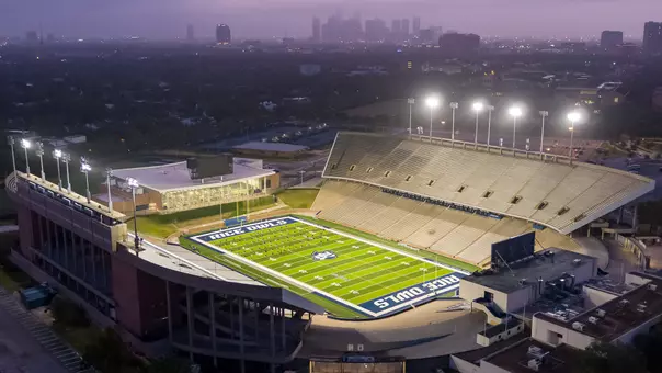 Rice Stadium aerial