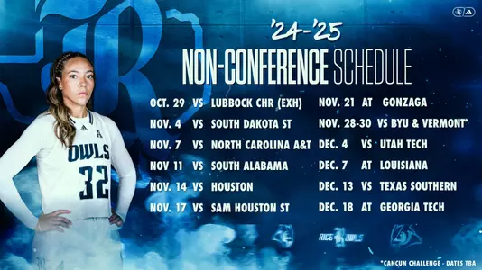 WBB 2024-25 Non-conference