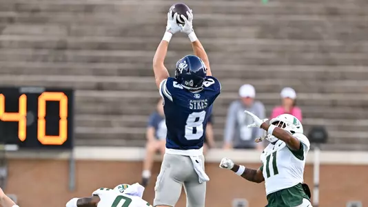 September 28, 2024, Houston, Texas, US: Matt Sykes During a game between the Charlotte 49er’s and the Rice Owls at Rice Stadium. Mandatory Credit: Maria Lysaker | Rice Athletics