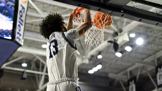 December 19, 2024, Houston, Texas, US: During a game between the University North Texas Dallas Trailblazers and the Rice Owls at Tudor Fieldhouse. The Trailblazers defeated the Owls 69-68. Mandatory Credit: Maria Lysaker | Rice Athletics