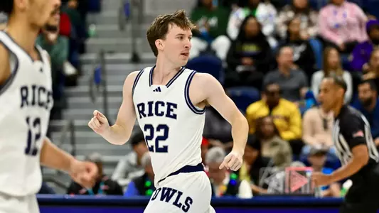 December 22, 2024, Houston, Texas, US: During a game between the Texas Prairie View A&M Panthers and the Rice Owls at Tudor Fieldhouse. The Owls defeated the Panthers 64-46. Mandatory Credit: Maria Lysaker | Rice Athletics