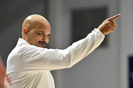 December 19, 2024, Houston, Texas, US: During a game between the University North Texas Dallas Trailblazers and the Rice Owls at Tudor Fieldhouse. The Trailblazers defeated the Owls 69-68. Mandatory Credit: Maria Lysaker | Rice Athletics