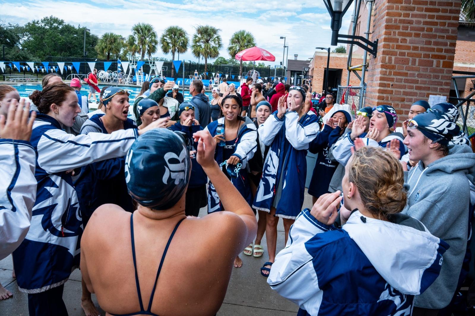 Swimming Rice Owls Take First at Rice Fall Splash - Rice University Athletics