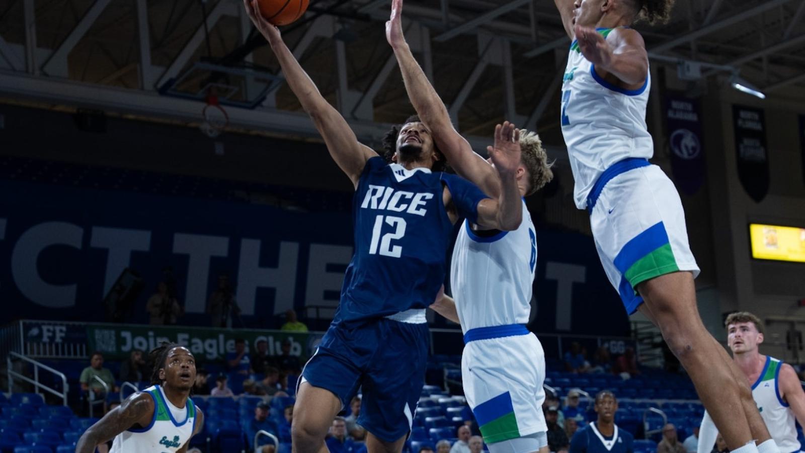 Deon Rice Rice Drops Second Straight in Overtime to Florida Gulf Coast - Rice ...