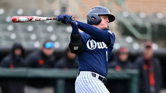 February 19, 2025, Houston, Texas, US: During a game between the Sam Houston Bearkats and the Rice Owls at Reckling Park. Mandatory Credit: Maria Lysaker | Rice Athletics