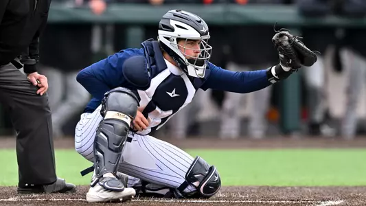 February 19, 2025, Houston, Texas, US: During a game between the Sam Houston Bearkats and the Rice Owls at Reckling Park. Mandatory Credit: Maria Lysaker | Rice Athletics