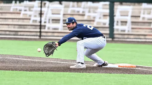February 19, 2025, Houston, Texas, US: During a game between the Sam Houston Bearkats and the Rice Owls at Reckling Park. Mandatory Credit: Maria Lysaker | Rice Athletics