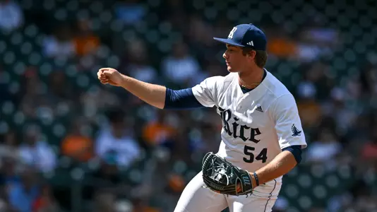 March 01, 2025, Houston, Texas, US: During a game 2 of the Astros Foundation College Classic between the Tennessee Volunteers and the Rice Owls at Daikin Park. Mandatory Credit: Maria Lysaker | Rice Athletics