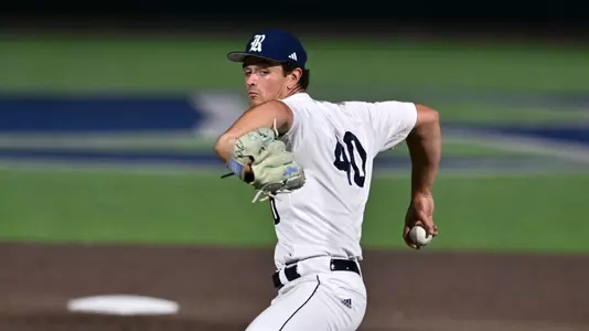 March 07, 2025, Houston, Texas, US: During game 1 between the Yale Bulldogs and the Rice Owls at Reckling Park. Mandatory Credit: Maria Lysaker | Rice Athletics