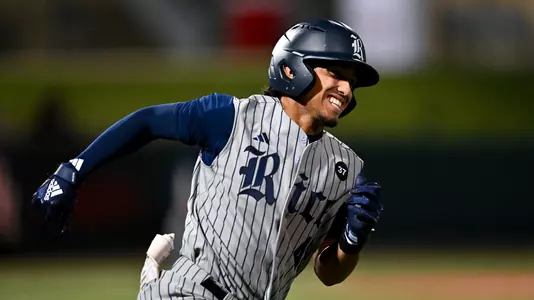 April 08, 2025, Houston, Texas, US: During game two of the silver glove series between cross town rivals the University of Houston Cougars and the Rice Owls at Darryl & Lori Schroeder Park. Mandatory Credit: Maria Lysaker | Rice Athletics