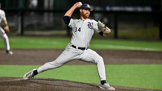 April 15, 2025, Houston, Texas, US: During game three of the Silver Glove series between the University of Houston Cougars and the Rice Owls at Reckling Park. Mandatory Credit: Maria Lysaker | Rice Athletics