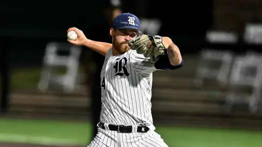 April 15, 2025, Houston, Texas, US: During game three of the Silver Glove series between the University of Houston Cougars and the Rice Owls at Reckling Park. Mandatory Credit: Maria Lysaker | Rice Athletics