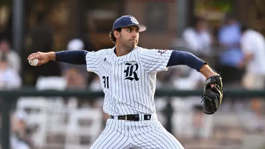 April 15, 2025, Houston, Texas, US: During game three of the Silver Glove series between the University of Houston Cougars and the Rice Owls at Reckling Park. Mandatory Credit: Maria Lysaker | Rice Athletics