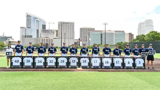 May 11, 2025, Houston, During senior day game 3 between the Wichita Shockers and the Rice Owls at Reckling Park. Mandatory Credit: Maria Lysaker | Rice Athletics