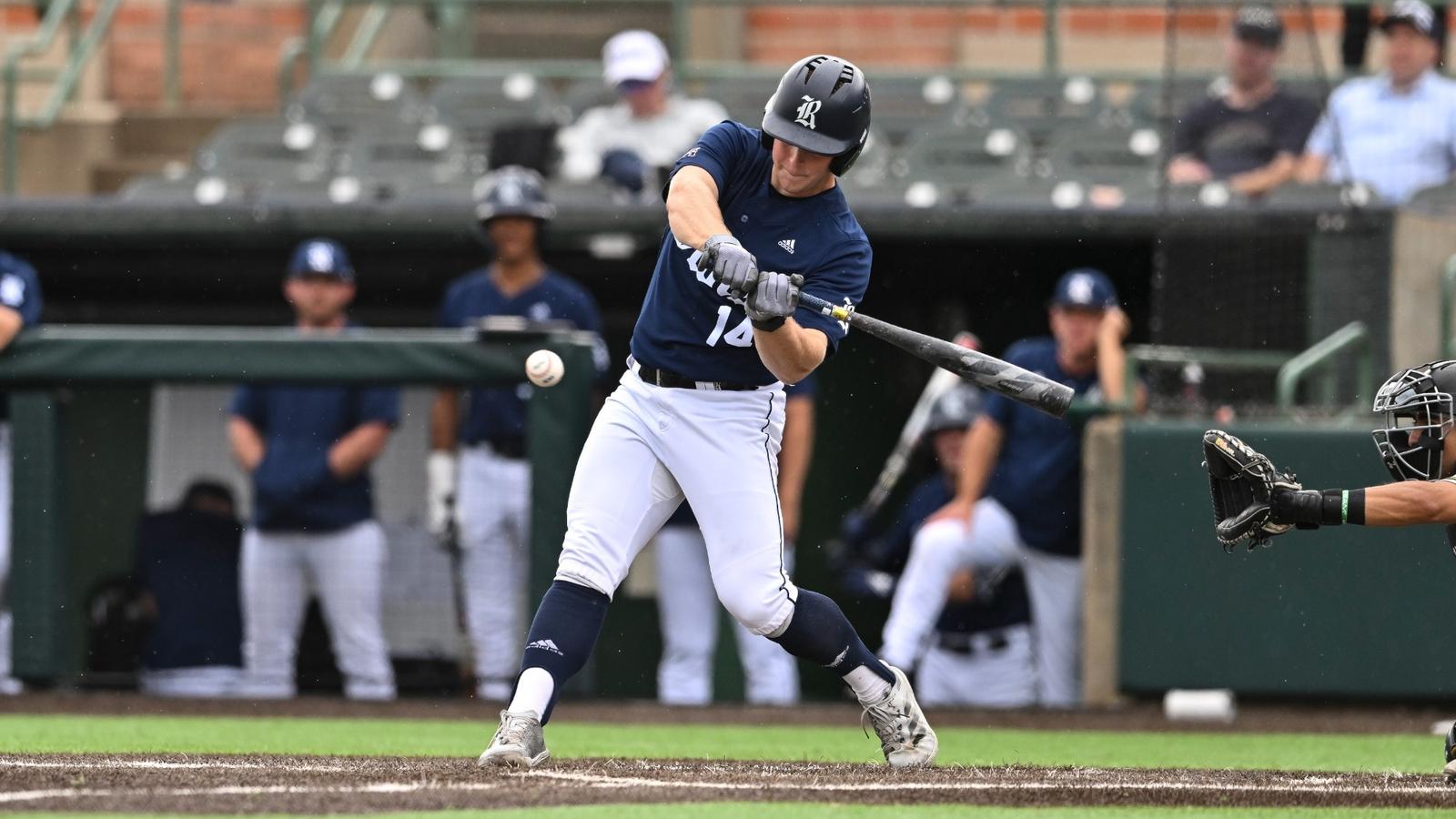 Liam Rice Baseball Owls Open Exhibition Slate with Sweep - Rice University Athletics