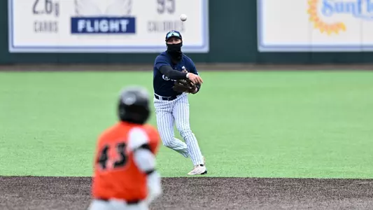 February 19, 2025, Houston, Texas, US: During a game between the Sam Houston Bearkats and the Rice Owls at Reckling Park. Mandatory Credit: Maria Lysaker | Rice Athletics
