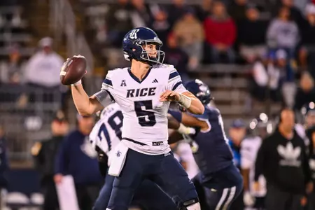 NCAA DI Football - 2024 - Rice at UConn, Rentschler Field, East Hartford, Connecticut.