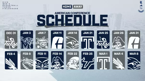 2025-26 American MBB Schedule