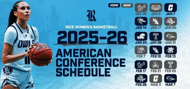 WBB American Schedule