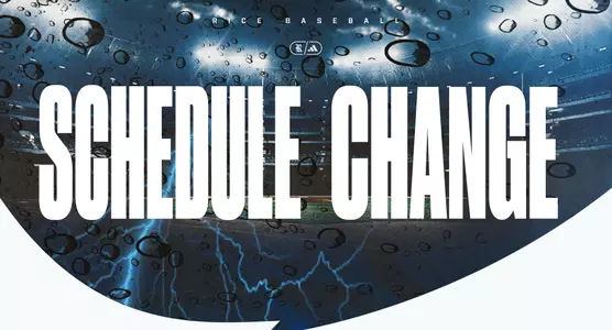 Baseball Schedule Change