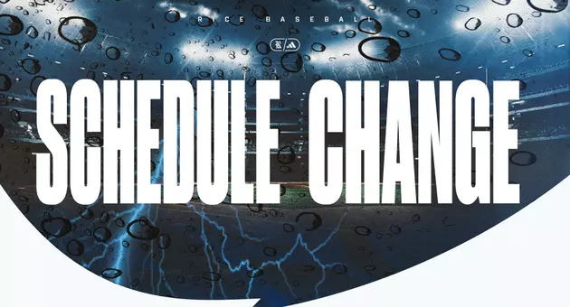 Baseball Schedule Change