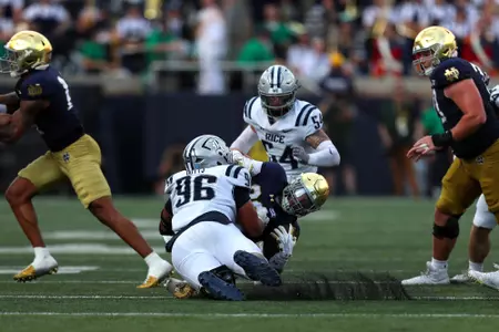 Rice University Owls vs. University of Notre Dame Fighting Irish at Notre Dame Stadium on 12 September 2026 (Photos by Daniel P. Horan)