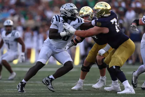 Rice University Owls vs. University of Notre Dame Fighting Irish at Notre Dame Stadium on 12 September 2026 (Photos by Daniel P. Horan)