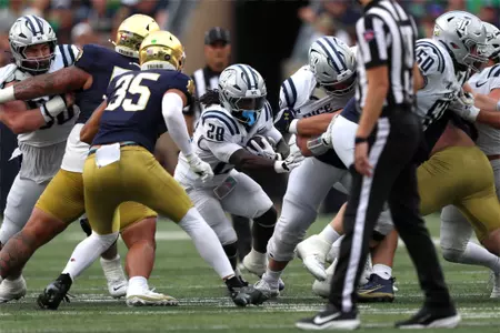Rice University Owls vs. University of Notre Dame Fighting Irish at Notre Dame Stadium on 12 September 2026 (Photos by Daniel P. Horan)