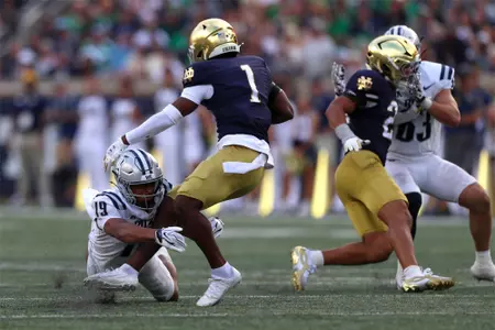 Rice University Owls vs. University of Notre Dame Fighting Irish at Notre Dame Stadium on 12 September 2026 (Photos by Daniel P. Horan)
