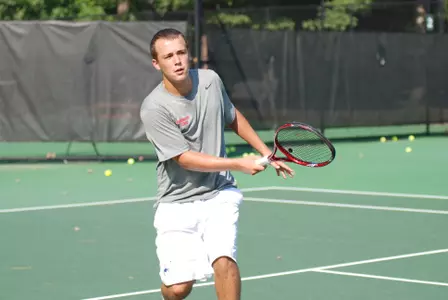 Men's Tennis Earns Two Singles Titles at WFU Tourney