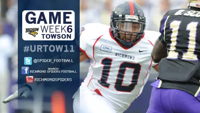 No. 14 Spiders Face Tough Road Test At No. 25 Towson