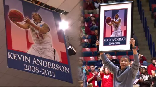 KA Has Banner Unveiled In Robins Center