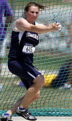 McGovern 44th In Hammer Throw; Steeple Postponed By Severe Weather