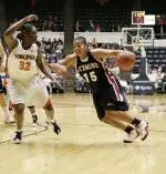 Women's Basketball Escapes Rhode Island 49-46