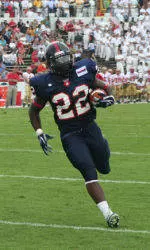 No. 8 Spiders Overpower VMI 58-7 In Home Opener