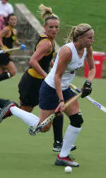 Spider Field Hockey Upends No. 11 American, 3-2