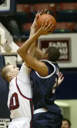 Men's Basketball Downs Duquesne