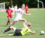 Women's Soccer Blanks VMI 2-0 For First Win