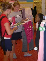 Field Hockey Team Helps Disadvantaged Children Go Back-To-School Shopping