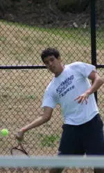 Men's Tennis Earns First 2008 Victory