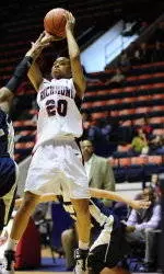 Shells Gets 2,000th Point; Spiders Down Billikens On Senior Day
