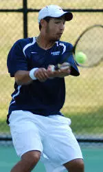 Men's Tennis Edged By Liberty