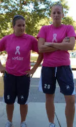 Women's Lacrosse Makes Strides for Breast Cancer