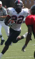 Tim Hightower Named CAA Football Offensive Player of the Week