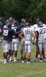Spider Football Continues Preaseason Camp