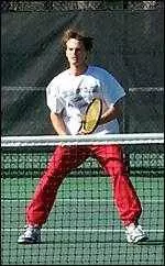 Men's Tennis Slips Past Elon, 4-3