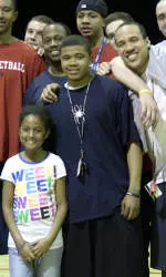 Men's Basketball Takes Part In Tuckahoe Middle School Charity Game To Benefit Arthritis Foundation