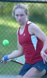 Women's Tennis Rolls Past Saint Louis, 4-0 In Second Round Of A-10 Tourney